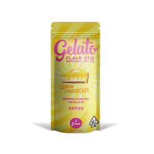 GELATO 1G DISPOSABLE LEMON CHEESECAKE 