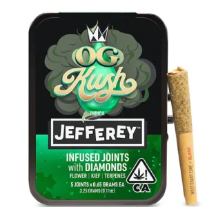 WCC JEFFEREY INFUSED JOINTS OG KUSH | WEST COAST CURE JOINTS