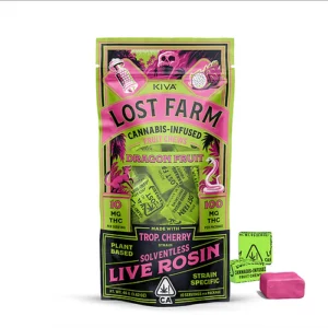 KIVA LOST FARM CHEWS TROP CHERRY | KIVA LOST FARM CHEWS