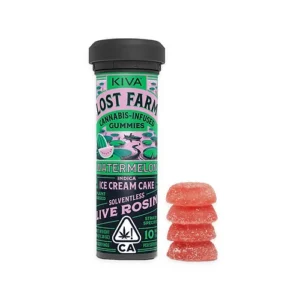 KIVA LOST FARM GUMMIES WATERMELON | KIVA LOST FARM GUMMIES