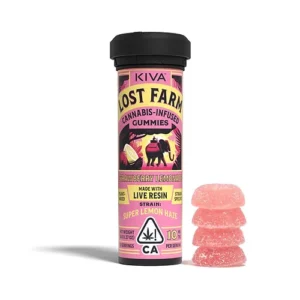 KIVA LOST FARM GUMMIES | KIVA LOST FARM LIVE RESIN GUMMIES