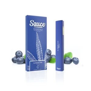 Sauce Disposable Blueberry Kush 1G Live Resin Infused