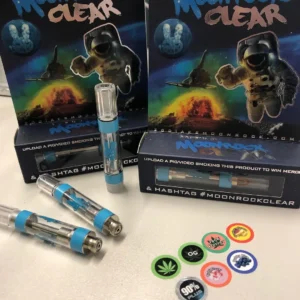 Dr Zodiak Moonrock Clear Cartridges Thc Vape 90% Thc